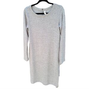 Lole || Grey Long Sleeve Knit Sheath Dress Sz Medium